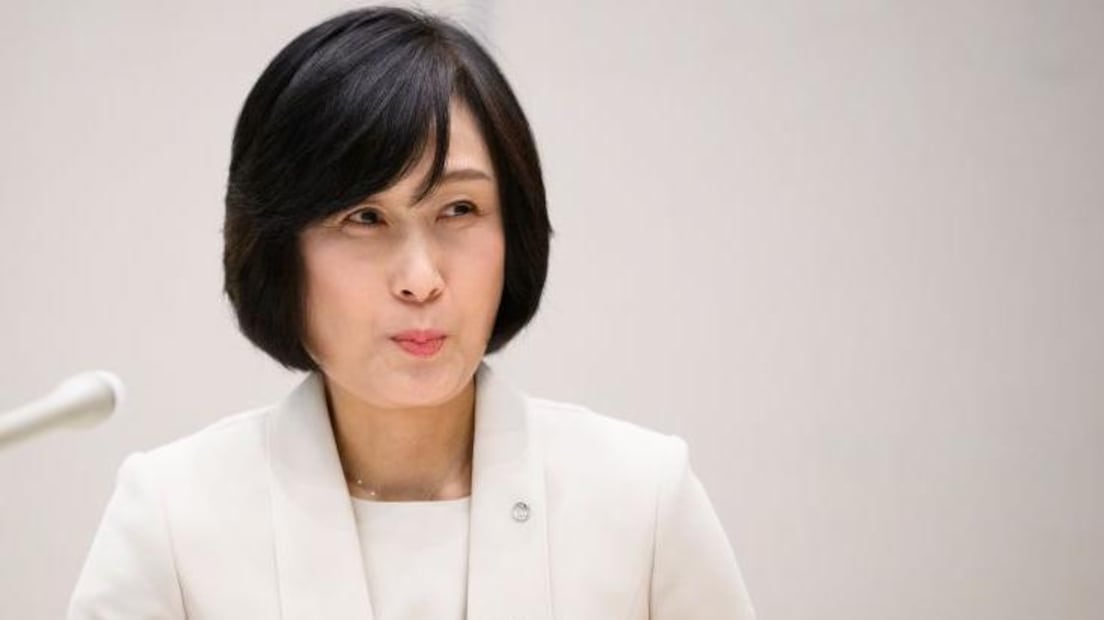 Mitsuko Tottori, la primera mujer presidenta de Japan Airlines. Foto: acrhivo
