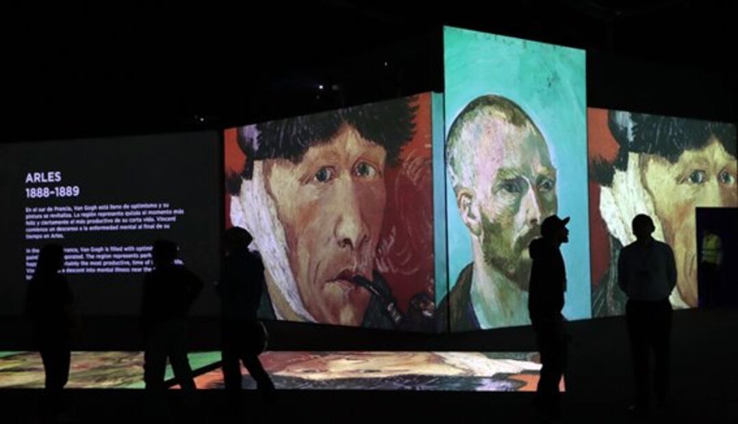 Esto es lo que podrás ver en la expo "Van Gogh Alive" de la CDMX