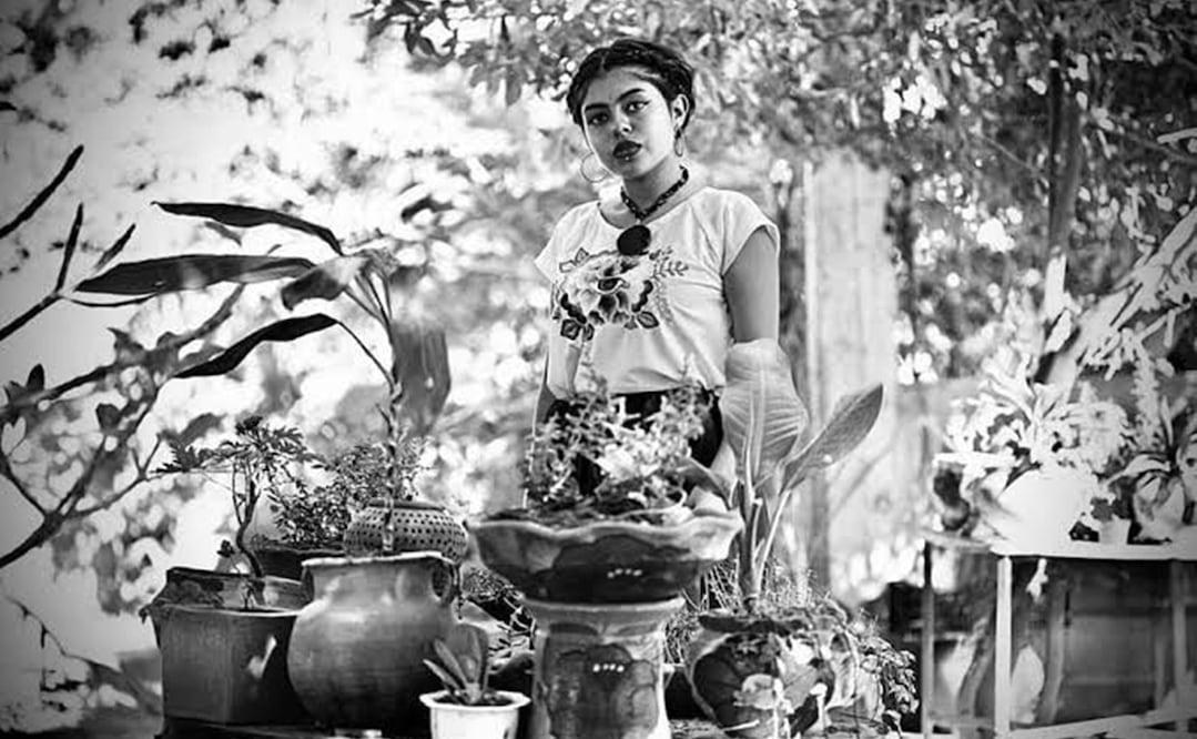 Didxaza G., artista plástica, muralista, rapera y tatuadora de Juchitán de Zaragoza. Foto: