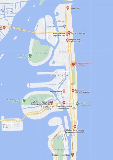 La comunidad judía latinoamericana desgarrada tras colapso de edificio en Miami