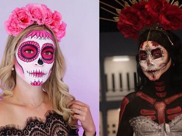 Ideas de maquillaje para tu look de catrina de Día de Muertos