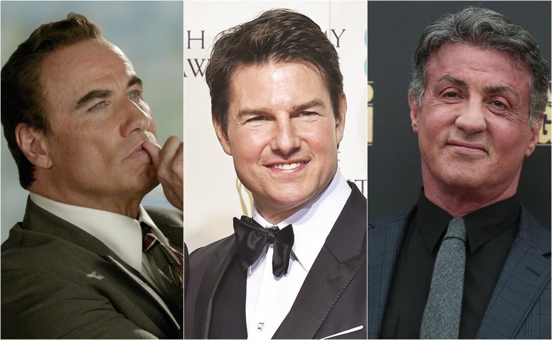 John Travolta, Tom Cruise y Sylvester Stallone han recurrido esta práctica para lucir eternamente jóvenes (ARCHIVO. EL UNIVERSAL)