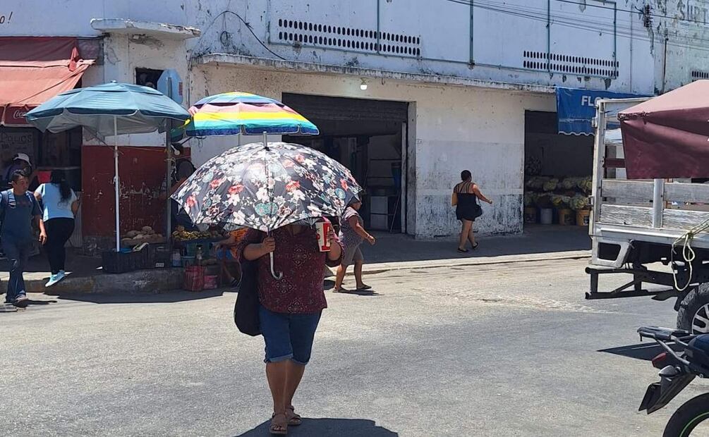Yucatán registra intensa onda de calor con temperaturas de más de 40 grados (06/05/2025). Foto: Especial