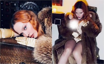Madonna desafía a las normas de Instagram, mostrando una parte de su cuerpo