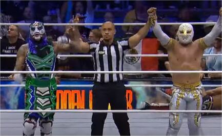 VIDEO: Místico hace espectacular equipo con Pentagón y Fénix en AEW