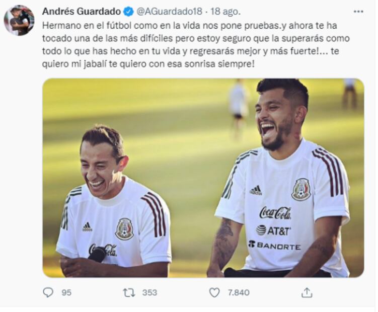 Galería: Las figuras que le mandaron un mensaje al Tecatito Corona