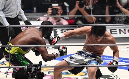 Un sencillo nocaut le dio la victoria a Floyd Mayweather sobre Mikuru Asakura