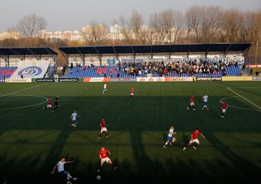 Bielorrusia, orgulloso de seguir con su futbol a pesar del coronavirus