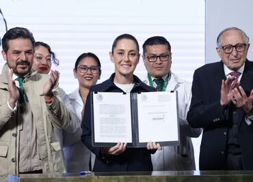 Sheinbaum firma decreto en la mañanera; se incorpora IMSS-COPLAMAR a régimen ordinario