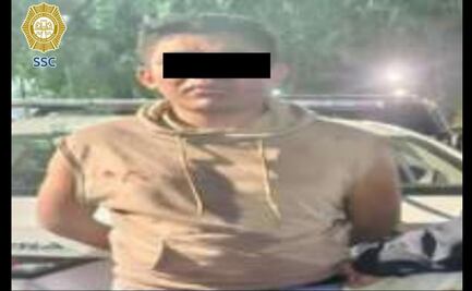 Detienen a presunto homicida en Iztapalapa; joven habría disparado contra un hombre en la colonia Renovación