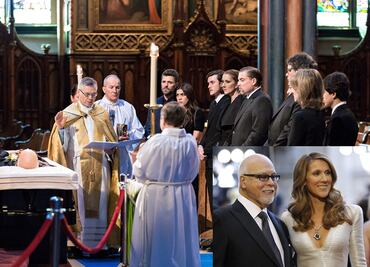 Céline Dion despedirá a su esposo en la iglesia donde se casaron