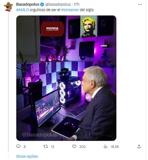 Meme AMLO. Foto: Redes Sociales