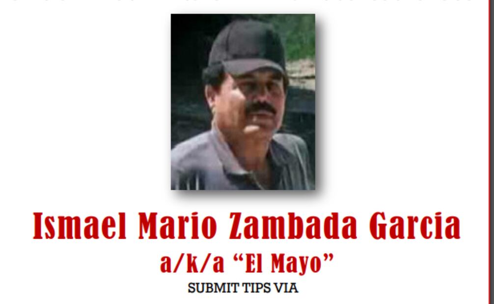 Ismael "El Mayo" Zambada / Foto: DEA
