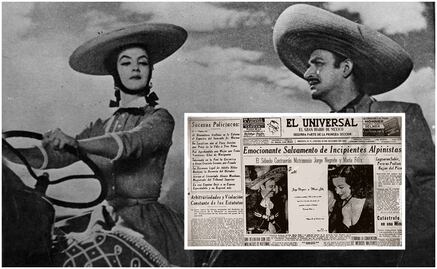 Jorge Negrete y María Félix, enemigos 10 años, maridos 14 meses