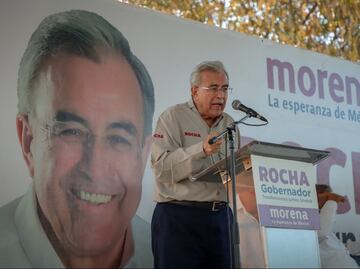 Rubén Rocha Moya, gobernador de Sinaloa vuelve a dar positivo a Covid-19
