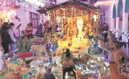 El pueblo que se ilumina en Navidad