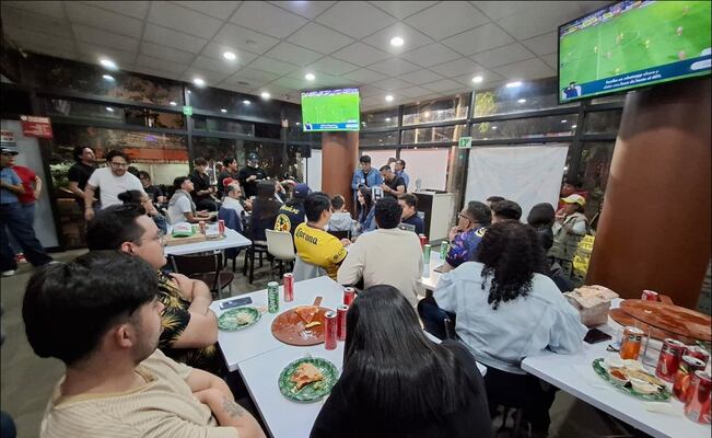 Gran ambiente se vivió al sur de la CDMX a pesar del 0-0 en la Ida de la Final América vs Toluca