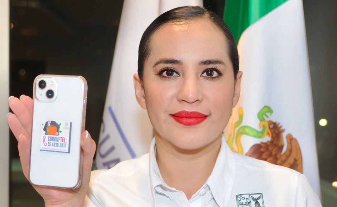 Al detallar el tema de combate a la corrupción, la Alcaldesa expuso el combate se abordará desde el ámbito institucional para evitar la extorsión. Foto: Especial