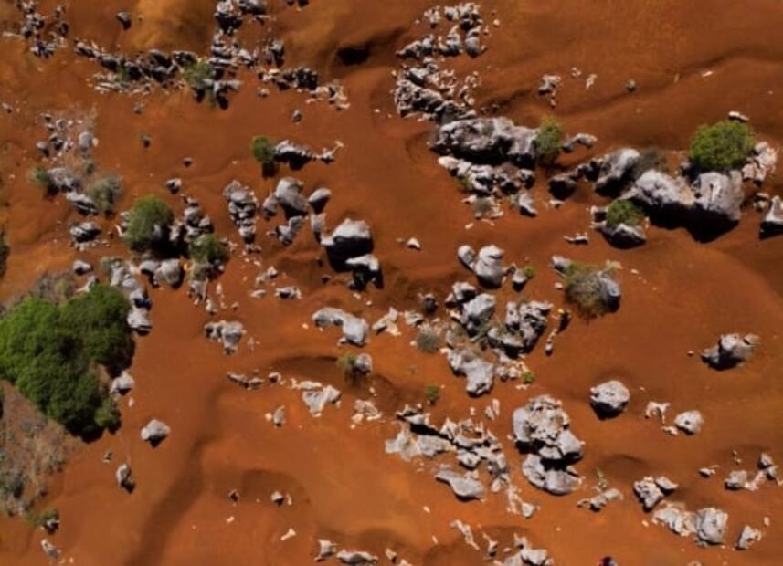 Las dunas rojas de Pacula, un lugar casi desconocido en México