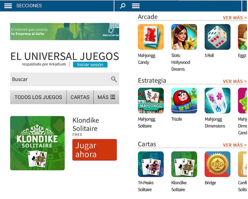 ¿Tiempo Libre? Encuentra juegos gratis en la nueva plataforma de El Universal