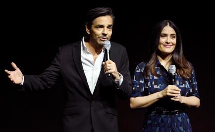 Salma Hayek y Eugenio Derbez buscan hacer historia en Hollywood