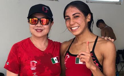Alejandra Estrella gana el oro en clavados en la Universiada Mundial