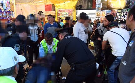 Se opone a robo y lo apuñalan afuera del Metro Merced