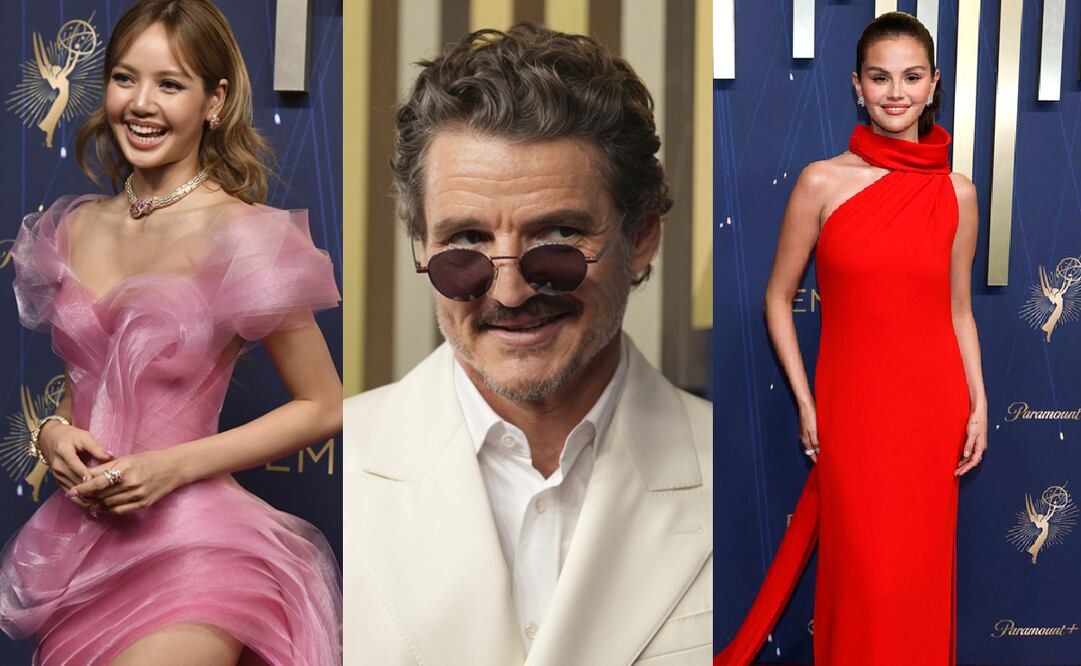Lisa, Pedro Pascal  y Selena Gomez deslumbraron a su paso por la alfombra. Foto: AFP, AP.