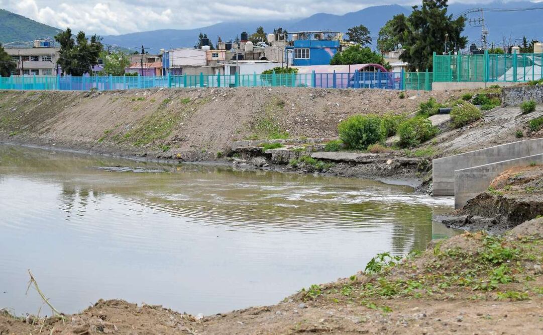Las obras de limpieza del Vaso Regulador le permitieron hacerlo más hondo y aumentar su tamaño a 400 mil metros cúbicos, equivalente a 40 mil pipas. Foto: SANTIAGO CADENA/EL UNIVERSAL