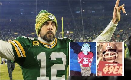Aaron Rodgers era aficionado de los 49ers; ahora los enfrenta