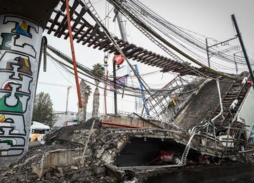 Fiscalía capitalina analiza concreto de trabe que se desplomó en la Línea-12