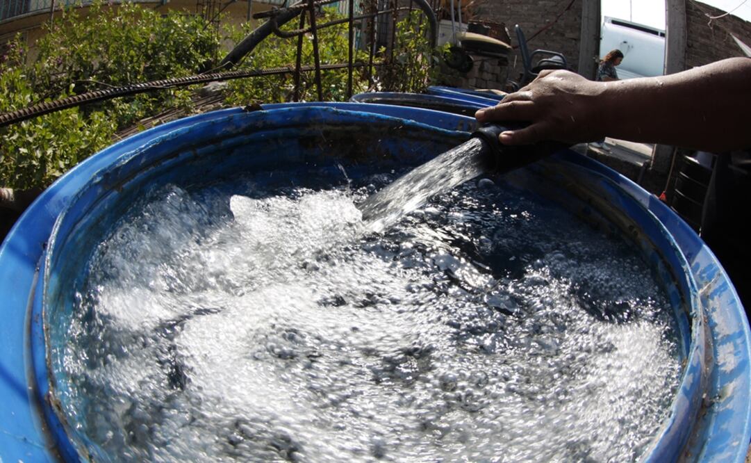 In Mexico City alone, 4 million people living in 13 out of all 16 elegations will be affected by the water outage - Photo: José Pazos/NOTIMEX