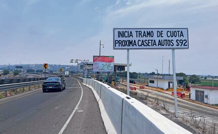 Anuncian peaje en distribuidor hacia el AIFA