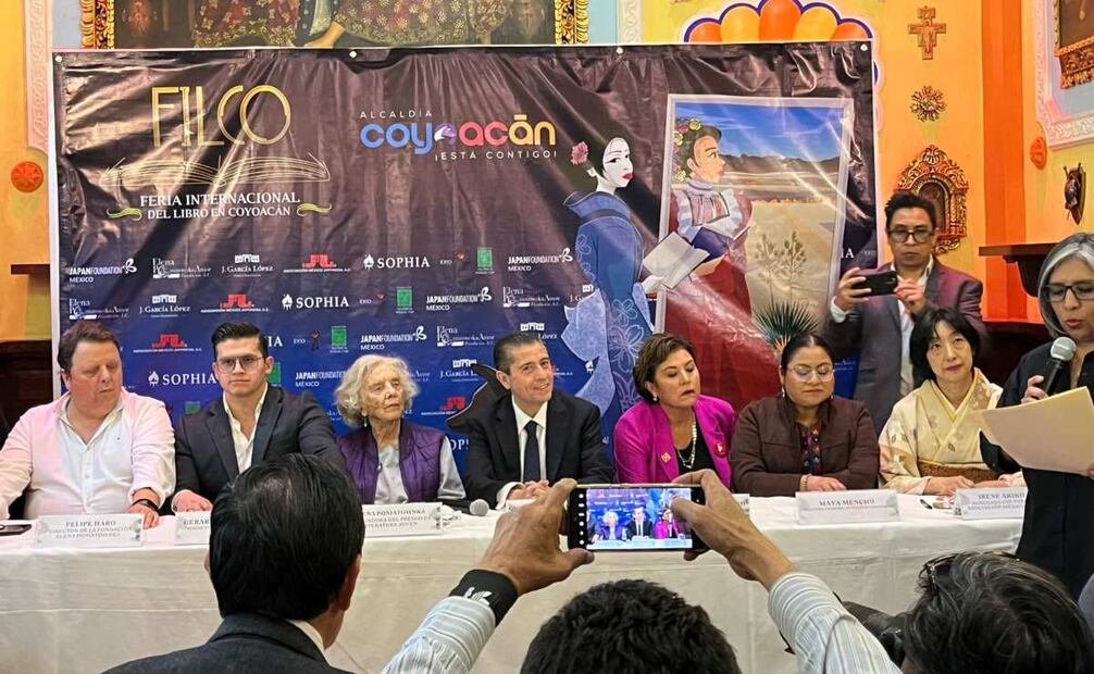 Feria Internacional del Libro en Coyoacán llega en su cuarta edición; tendrá temática japonesa, 17 de febrero de 2025. Foto: Rafael García/ EL UNIVERSAL