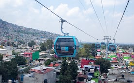 Línea 1 del Cablebús suspende servicio de forma temporal por tormenta eléctrica; desembarcan a usuarios