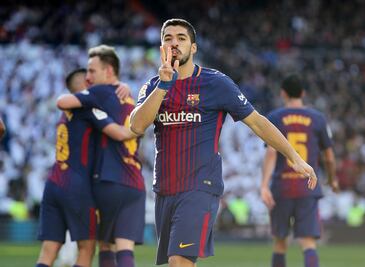 Luis Suárez igualó récord de Hugo Sánchez