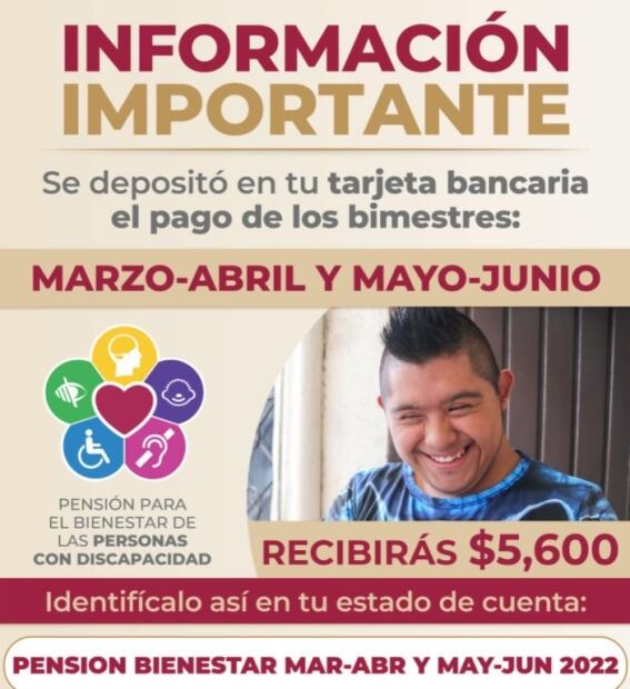 Pensiones de Bienestar. Este es el monto que hoy depositan