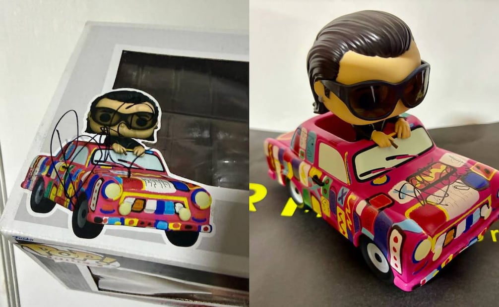 Este es el Funko que Bono firmó a uno de sus afortunados fans. Foto: Especial.