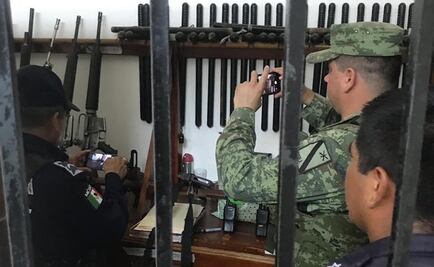 SSP, Ejército y Marina asumen control en dos municipios de Veracruz