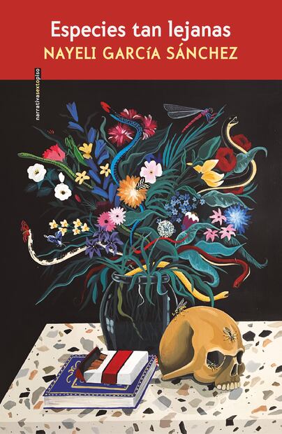 Portada de la novela "Especias tan lejanas", de Nayeli García Sánchez, una escritora emergente. Foto: Especial