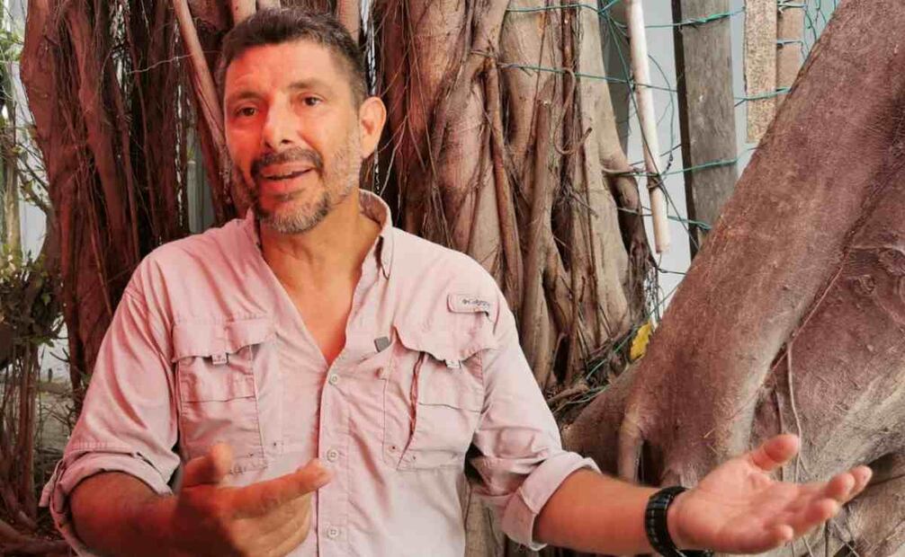 José Urbina, explorador de cuevas. Uno de los retenidos. Foto: Adriana Varillas. EL UNIVERSAL