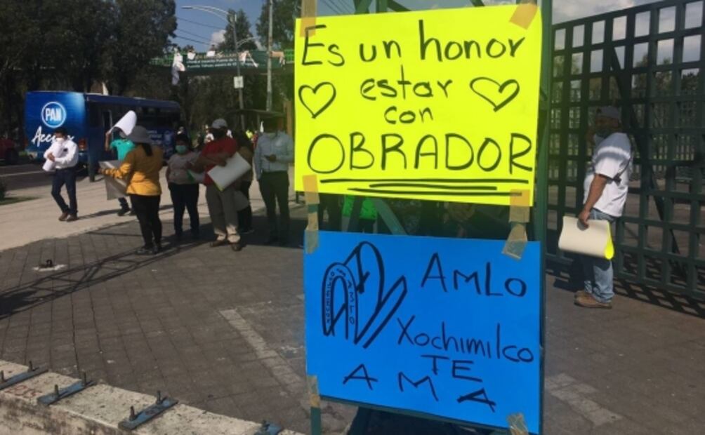 AMLO retoma giras en la CDMX; ya está en Xochimilco