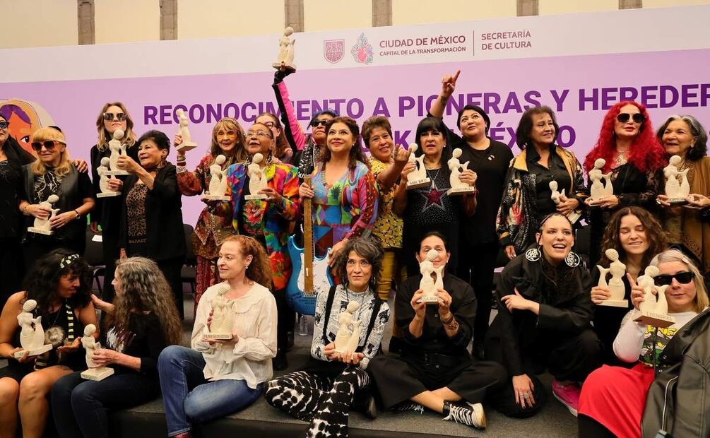 Homenaje a las mujeres exponentes del Rock en México (01/03/2025). Foto: Especial