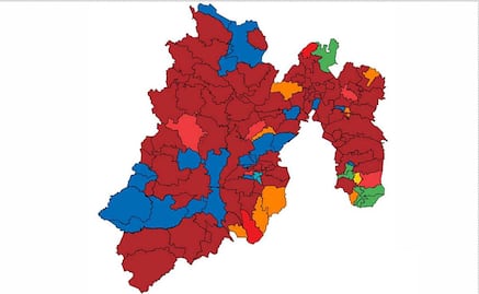 Morena gobernará 79 de 125 municipios del Edomex 