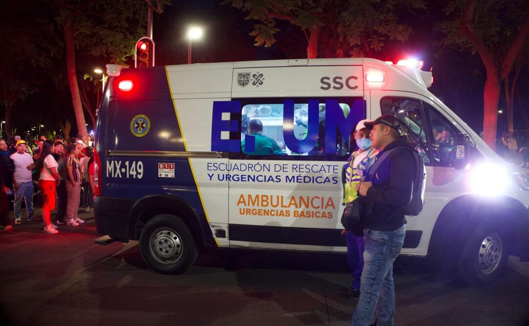 Mujer y su hija son atropelladas cerca de Alameda Central (15/05/2025). Foto: Yaretzy M. Osnaya / EL UNIVERSAL