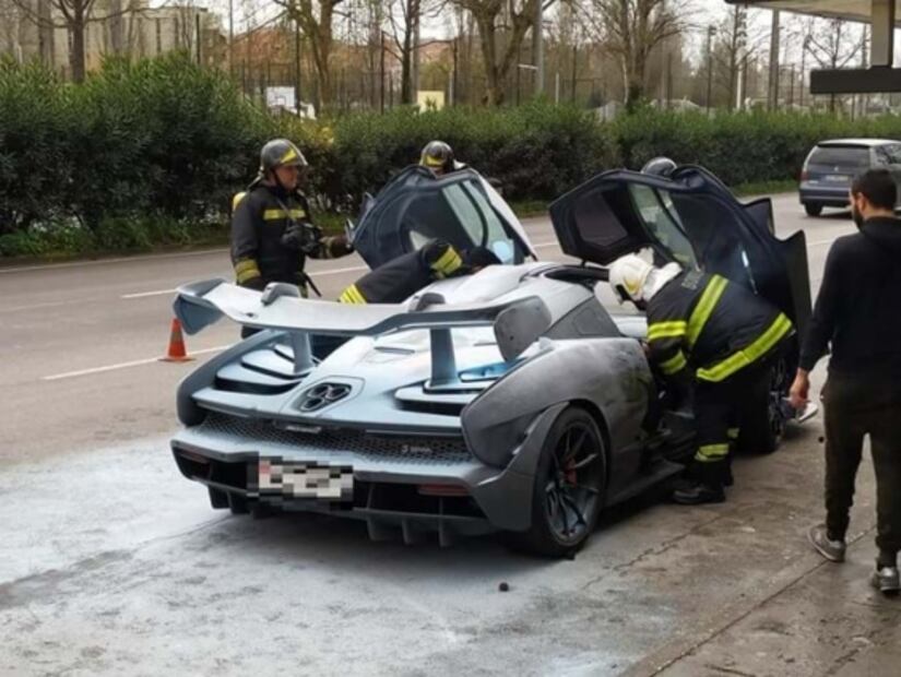 McLaren Senna se incendia en Portugal, se desconocen las causas
