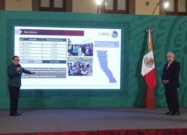 AMLO prevé condiciones para reabrir frontera cuando se concluya vacunación en esa zona