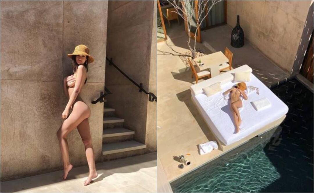 Tras su boda, en febrero de 2018, Emily Ratajkowski posó desnuda para su esposo, en plena luna de miel FOTO: INSTAGRAM