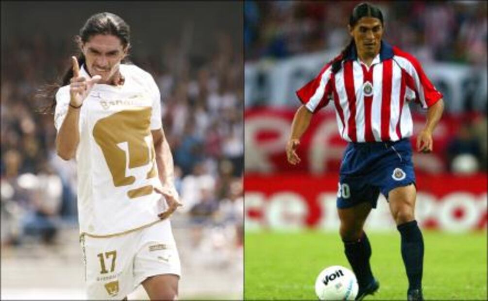 Recuento. Chivas-Pumas: conoce a los jugadores que han portado ambas playeras