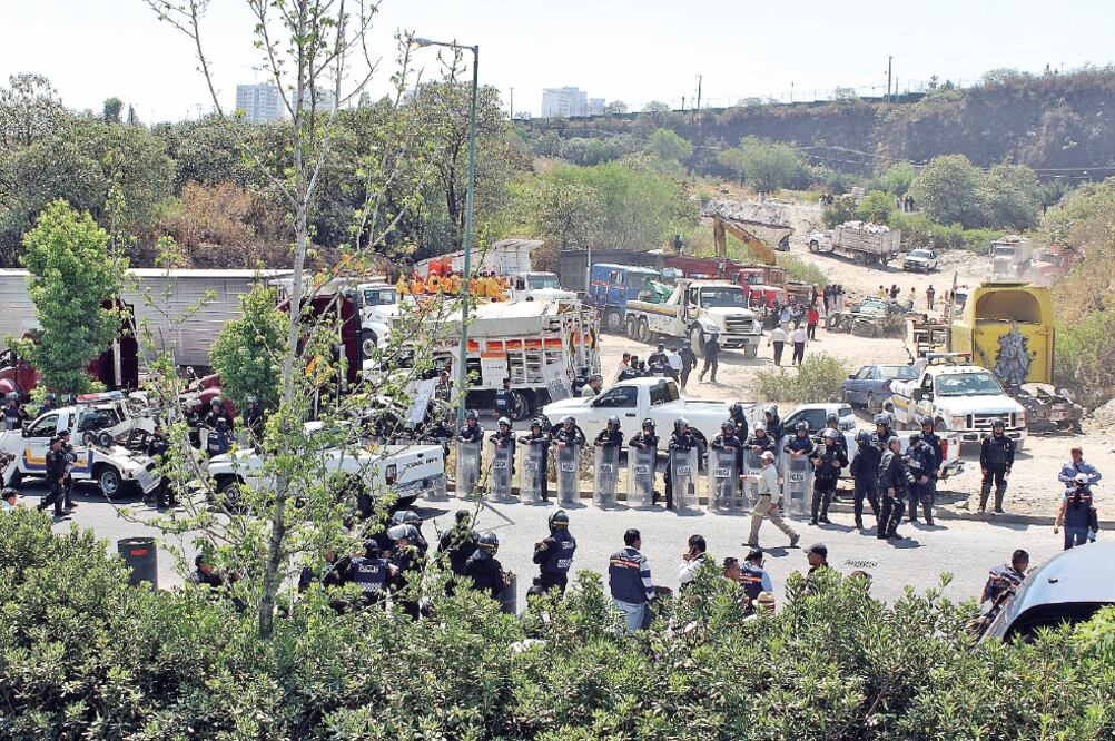 En el predio, ubicado en Santa Fe, en la delegación Cuajimalpa, pretendían edificar más de 5 mil viviendas, lo cual fue rechazado por vecinos (ARCHIVO EL UNIVERSAL)
